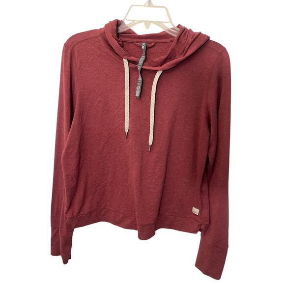 Vuori Halo Essential Hoodie in Desert Rose Heather size medium - Picture 1 of 7
